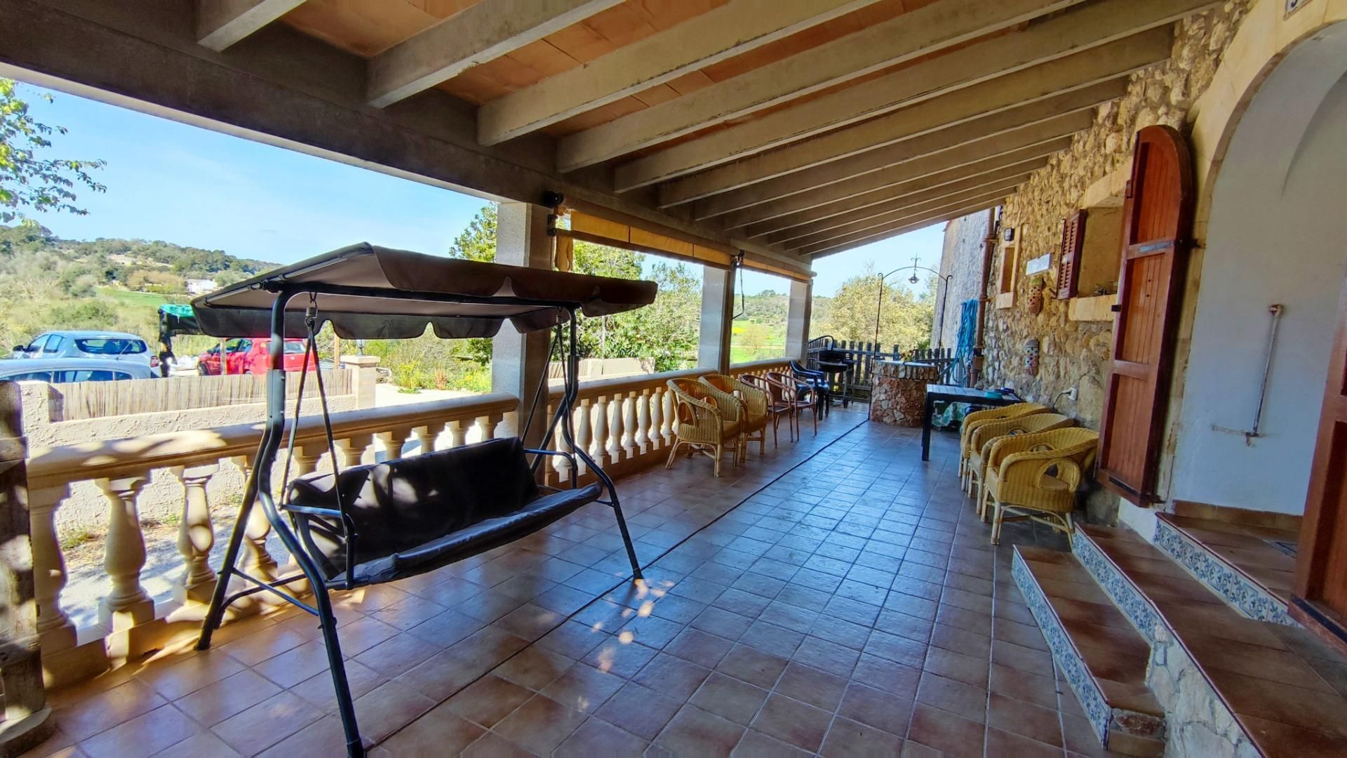 Terrassa de Finca rústica en venda en Sant Joan amb Calefacció, Jardí privat i Terrassa