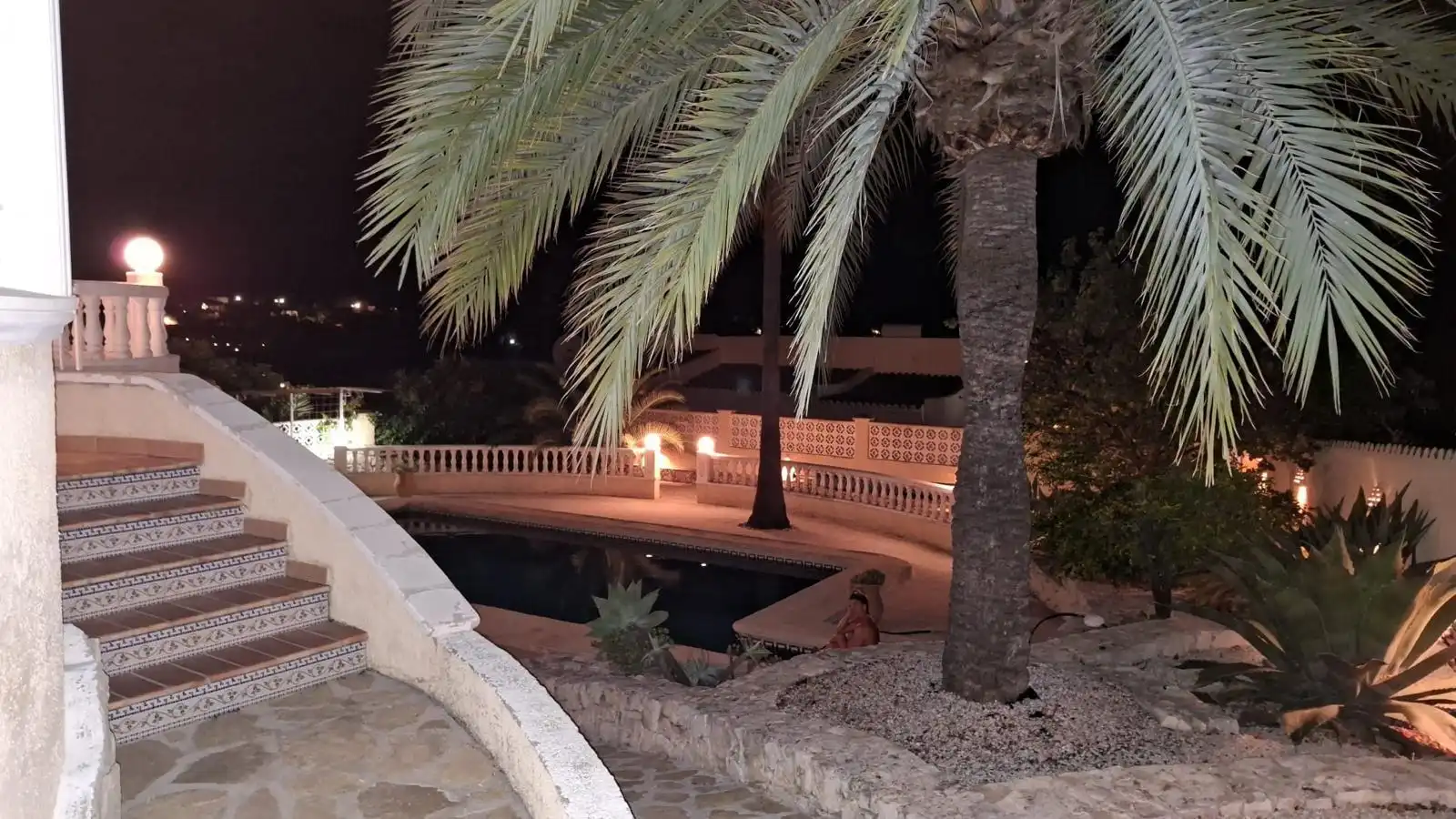 Piscina de Casa o xalet en venda en Benissa amb Aire condicionat, Calefacció i Jardí privat