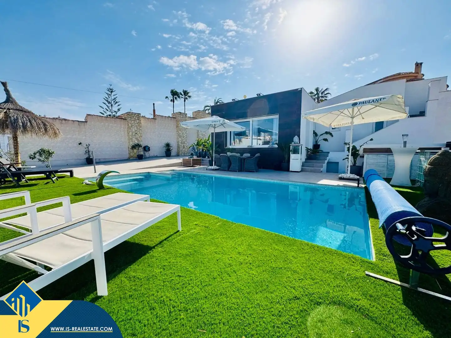 Piscina de Casa o xalet en venda en Rojales amb Aire condicionat, Terrassa i Piscina