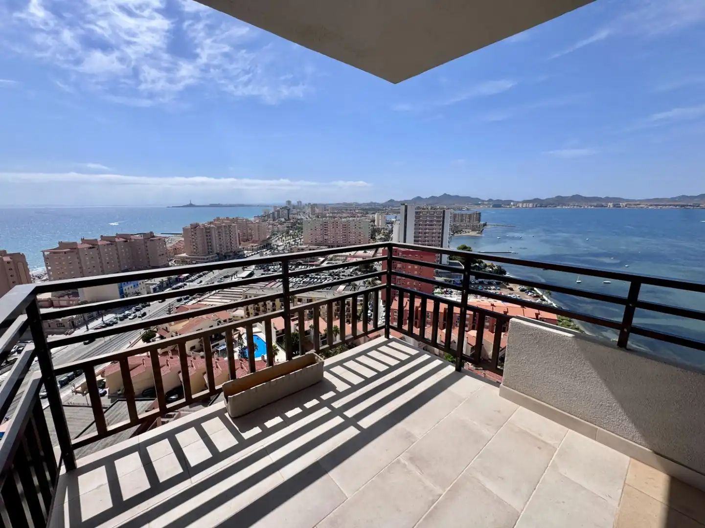 Balcony of Flat for sale in La Manga del Mar Menor  with Private garden, Terrace and Swimming Pool
