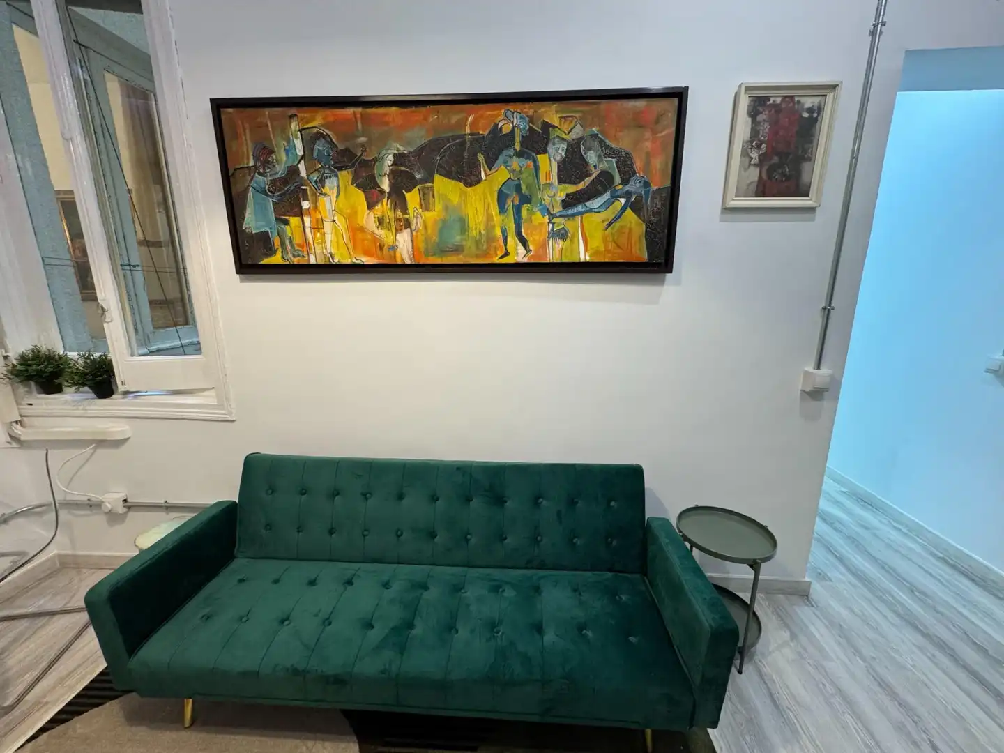 Wohnzimmer von Wohnung zum Verkauf in Madrid mit Klimaanlage, Heizung und Möbliert