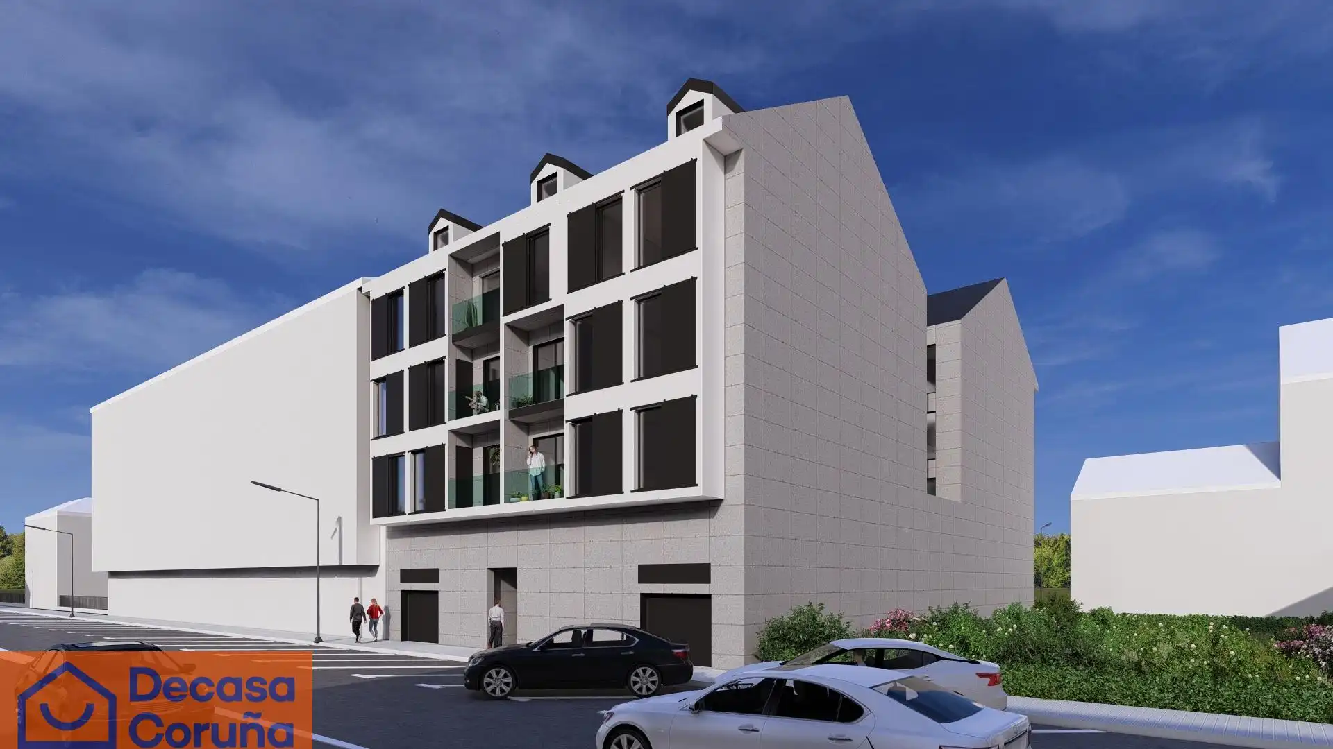 Vista exterior de Piso en venta en Arteixo con Calefacción, Terraza y Trastero