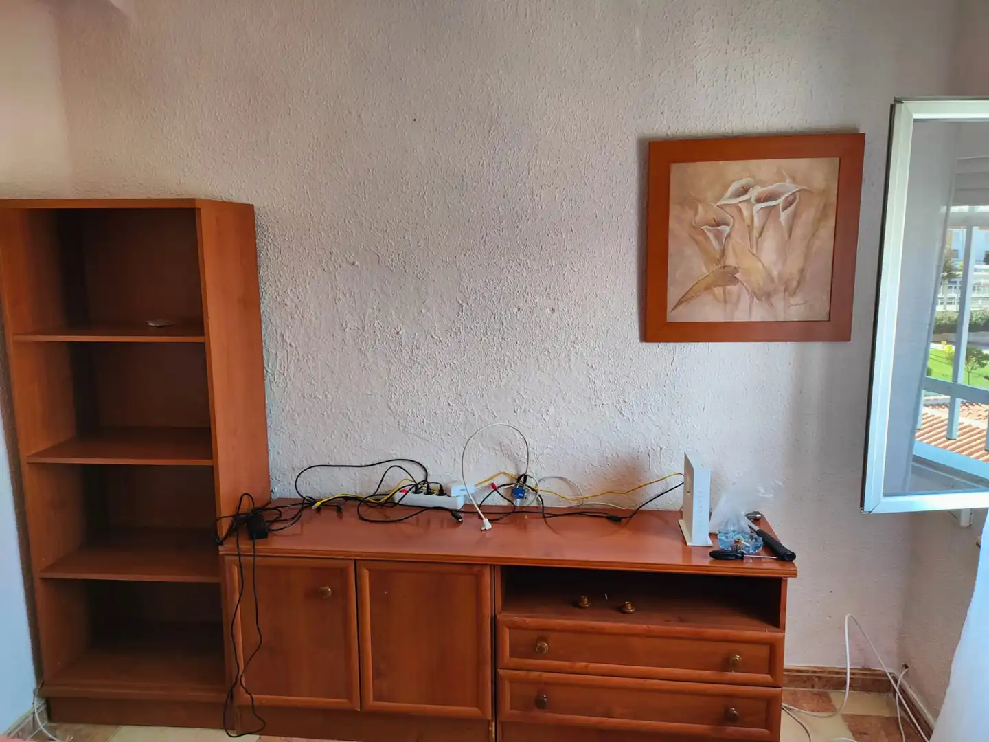 Sala d'estar de Pis de lloguer en Dos Hermanas amb Moblat