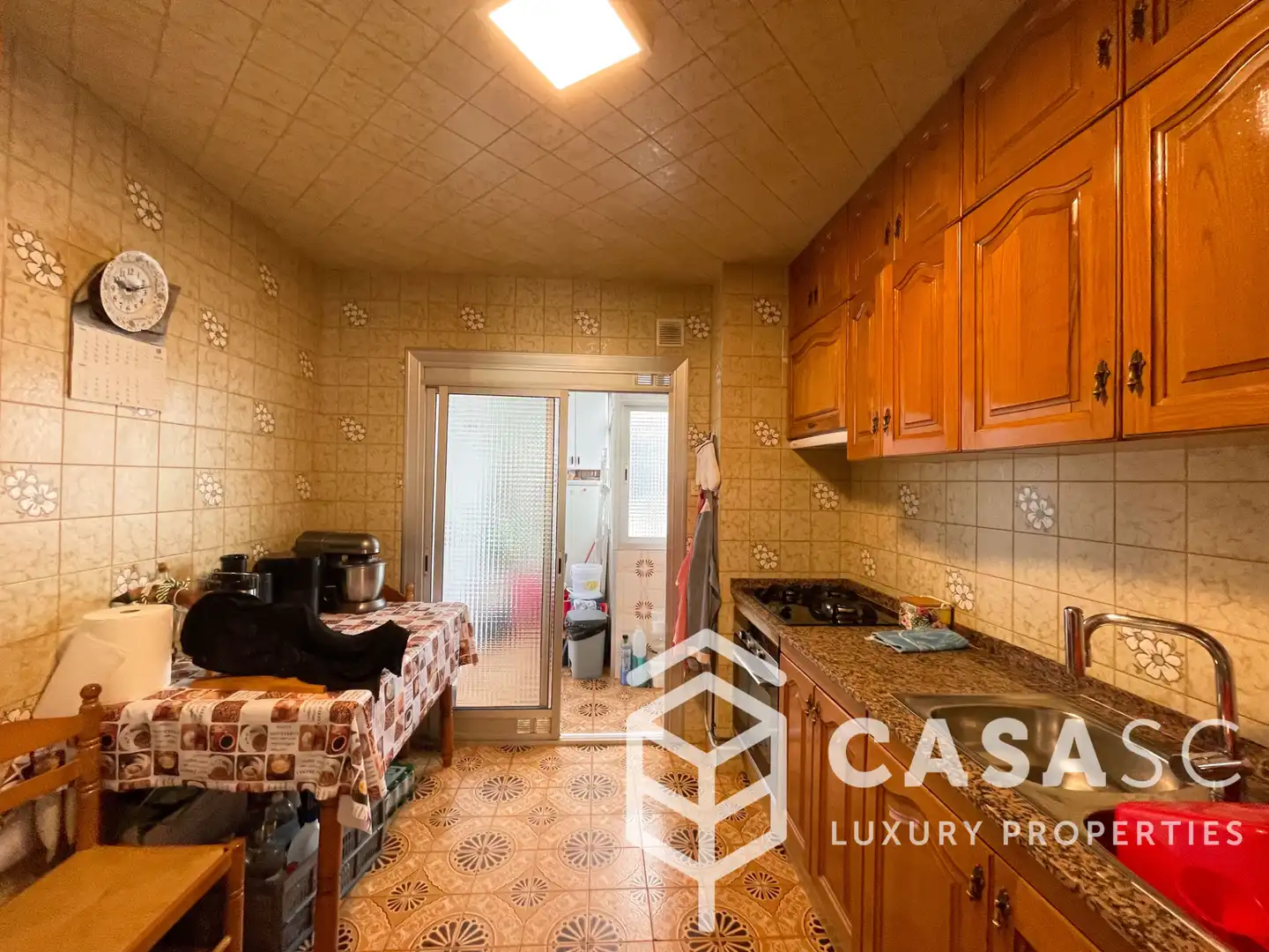 Cocina de Piso en venta en Cerdanyola del Vallès con Calefacción, Amueblado y Balcón