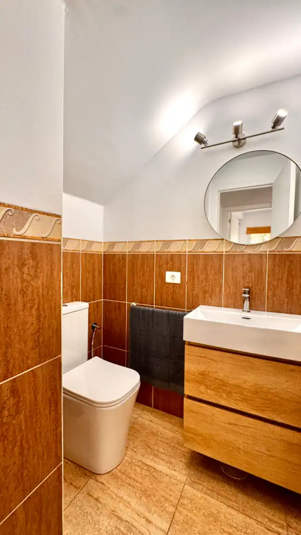 Baño de Casa adosada en venta en San Miguel de Abona con Aire acondicionado, Jardín privado y Terraza