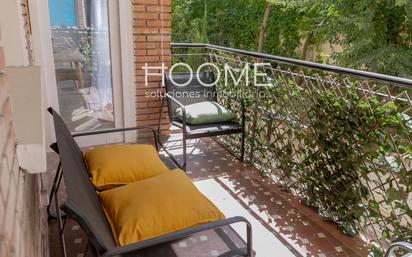 Balcony of Flat for sale in  Madrid Capital  with Air Conditioner and Terrace