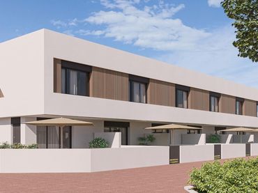 Doppelhaushälfte mit Pool zum Verkauf in Pilar de la Horadada ciudad