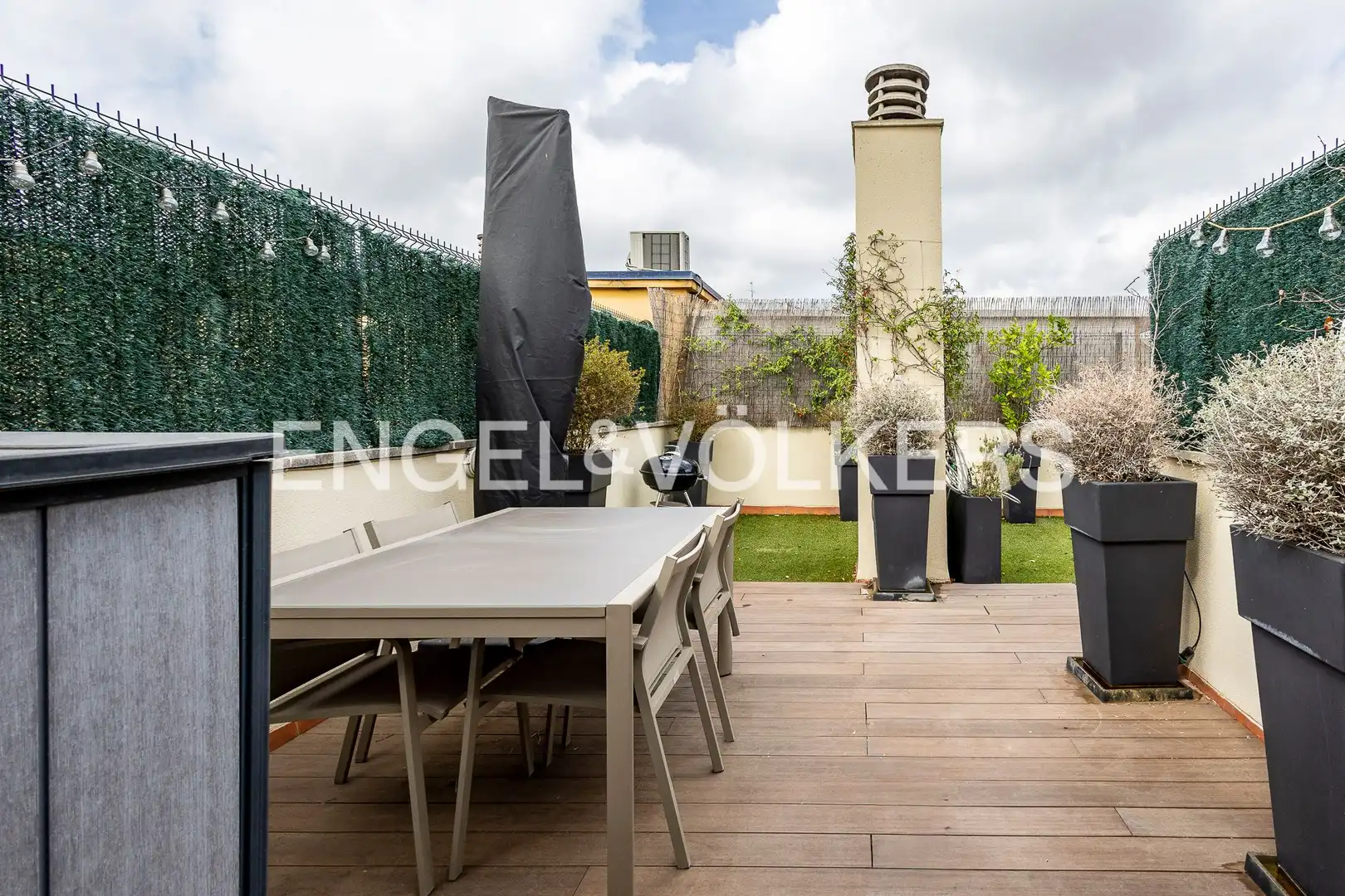 Terrace of Attic for sale in Esplugues de Llobregat  with Air Conditioner, Heating and Parquet flooring