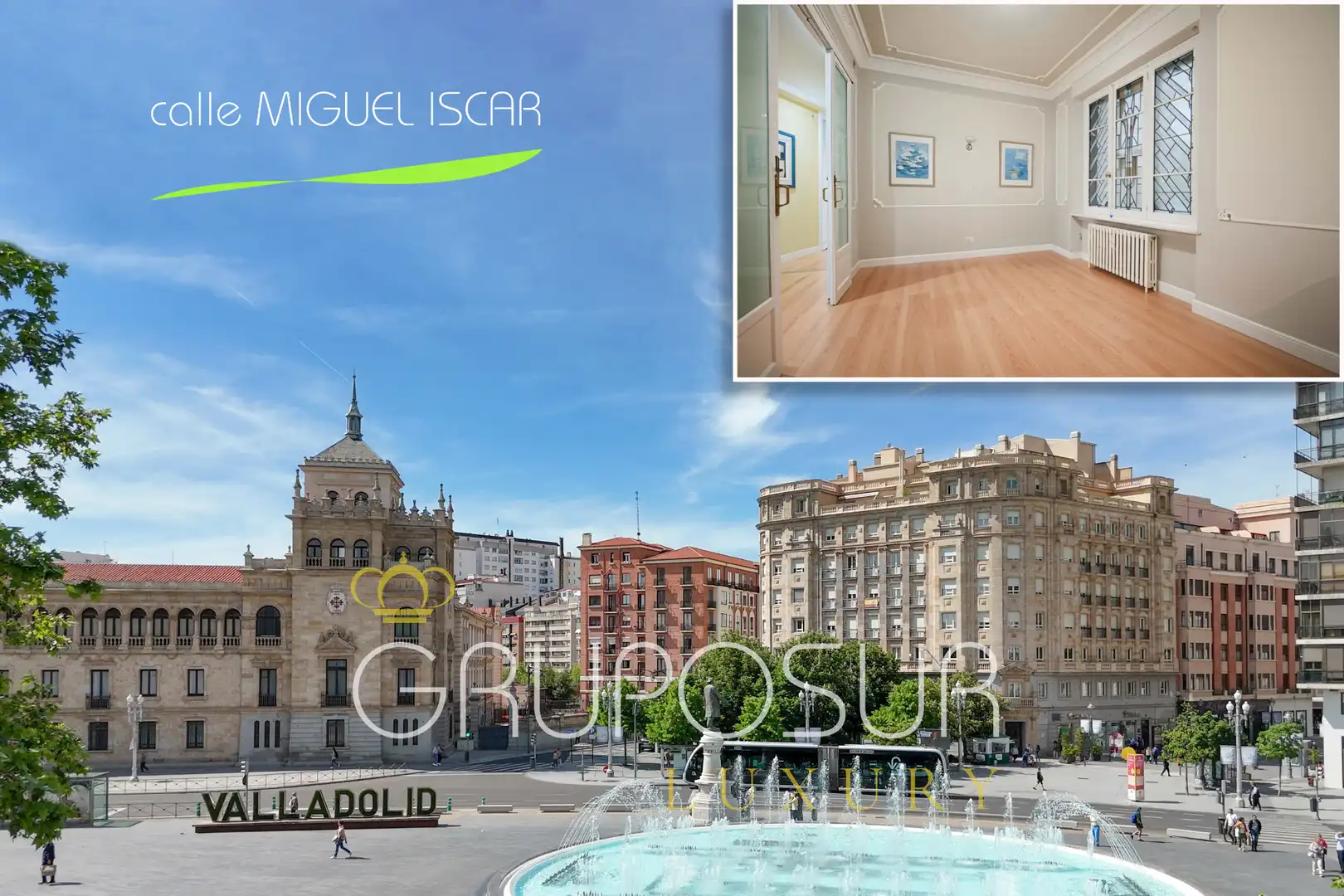 Exterior view of Flat for sale in Valladolid  with Air Conditioner, Heating and Storage room