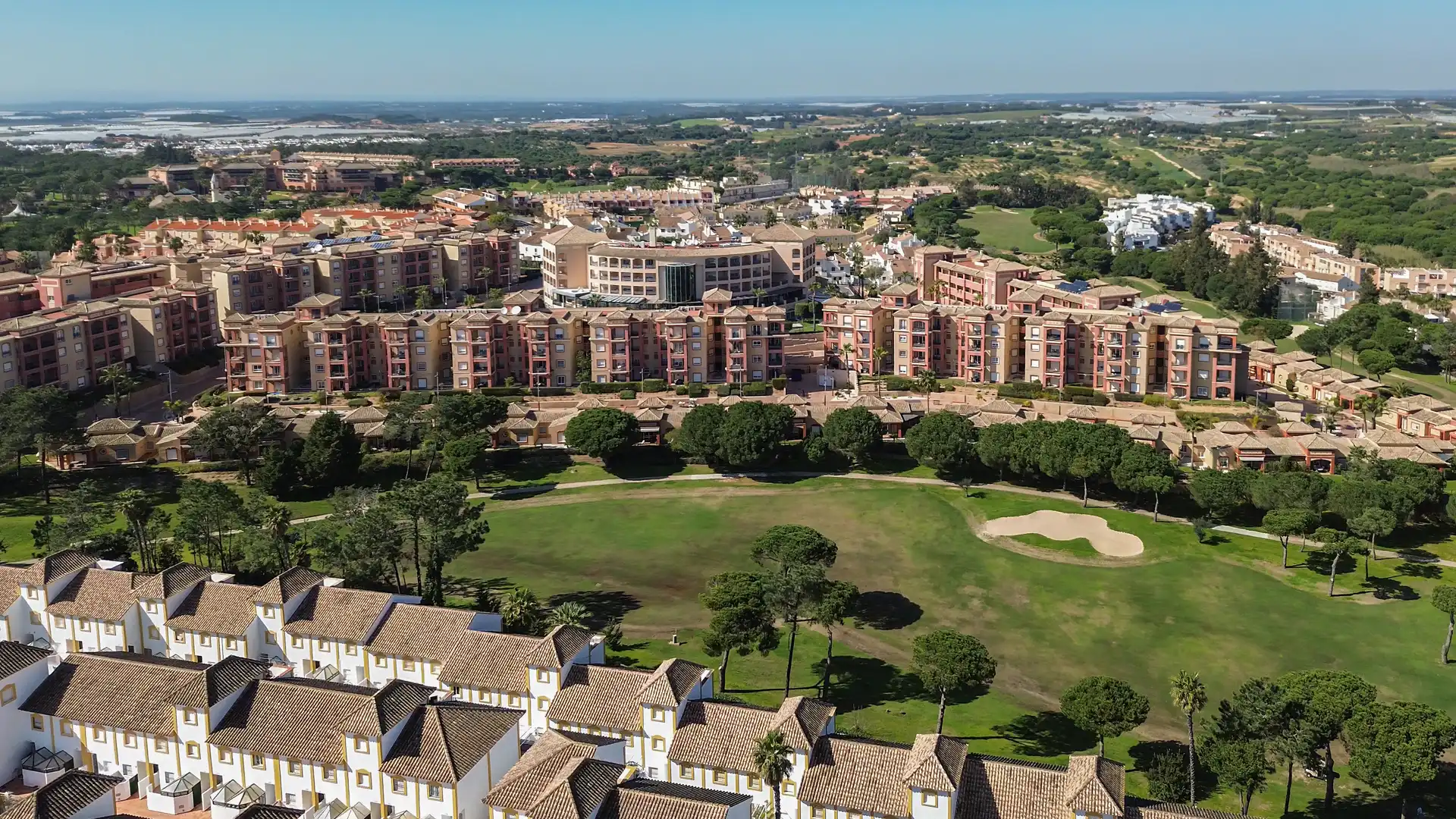 Exterior view of Apartments for rent in Islantilla  with Air Conditioner, Heating and Terrace