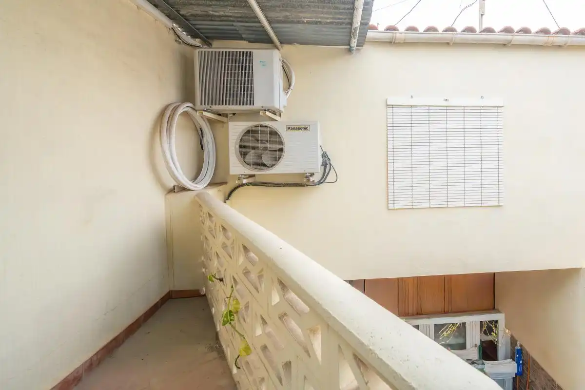 Balcony of Detached homes for sale in Alicante / Alacant  with Air Conditioner, Heating and Private garden