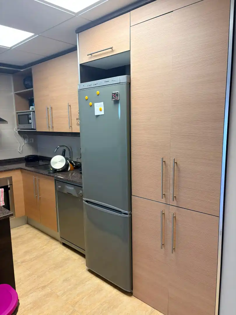 Cocina de Apartamento de alquiler en Vandellòs i l'Hospitalet de l'Infant con Aire acondicionado, Calefacción y Amueblado