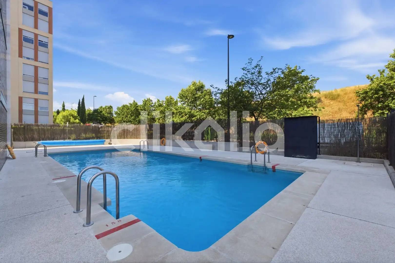 Swimming pool of Flat for sale in Tres Cantos  with Heating, Storage room and Swimming Pool