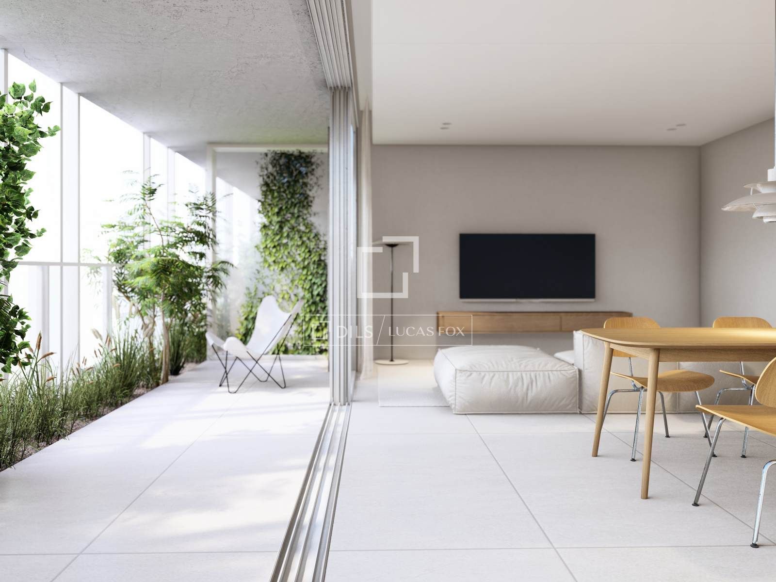 Sala de estar de Piso en venta en Godella con Aire acondicionado, Calefacción y Terraza