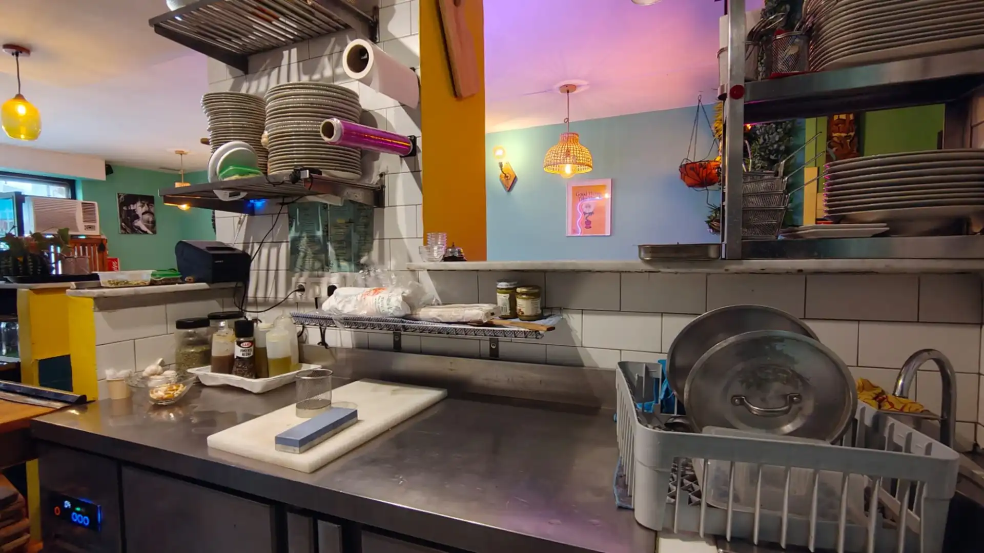 Cocina de Local en traspaso en Barcelona con Aire acondicionado, Terraza y Amueblado