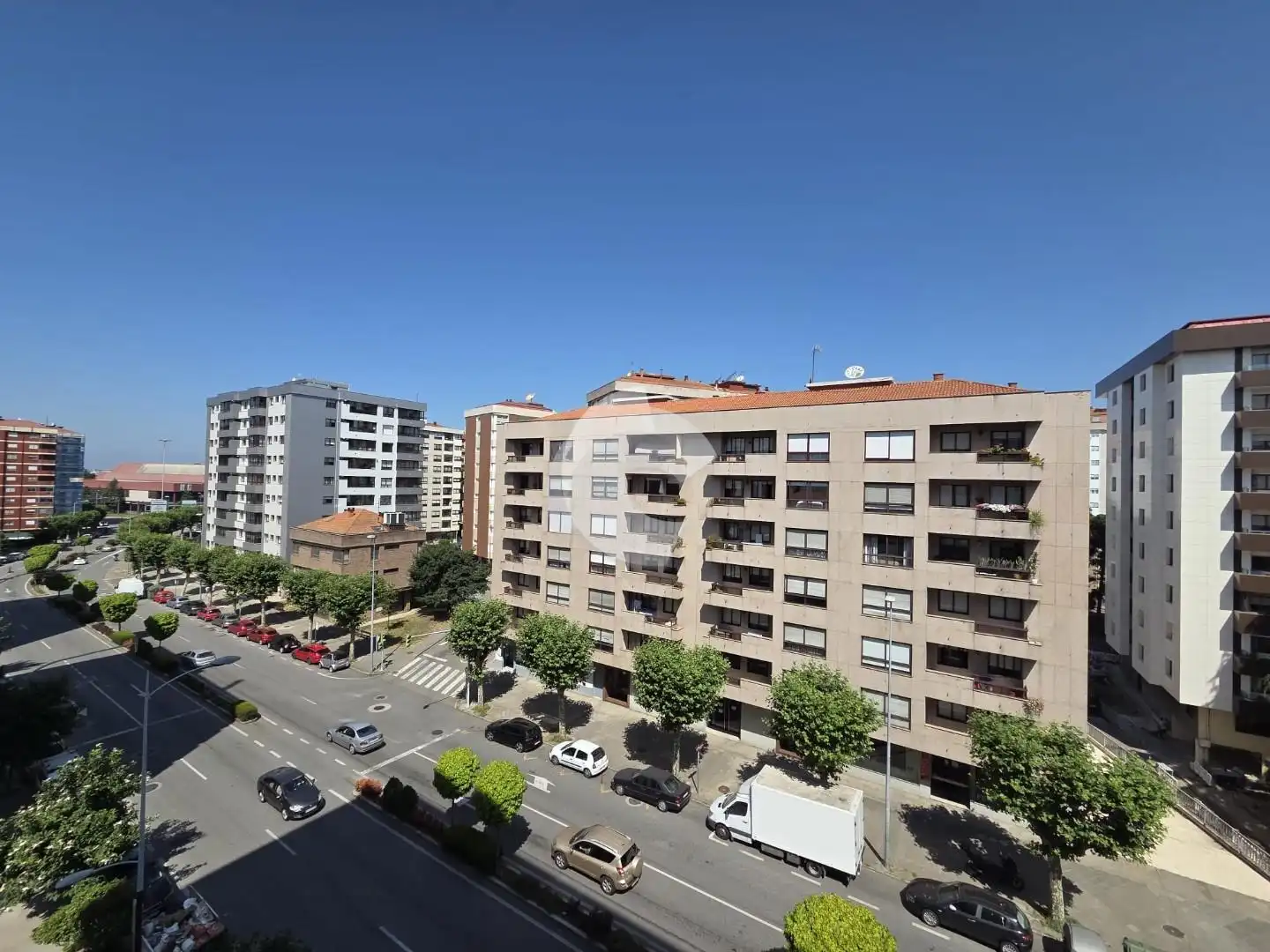 Exterior view of Flat for rent in Vigo   with Heating and Furnished