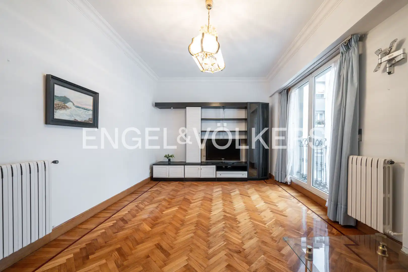 Wohnzimmer von Wohnung zum Verkauf in Donostia - San Sebastián  mit Heizung, Parkett und Abstellraum