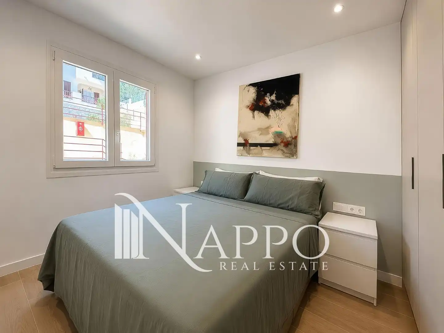 Schlafzimmer von Wohnung zur Miete in Calvià mit Klimaanlage, Heizung und Terrasse