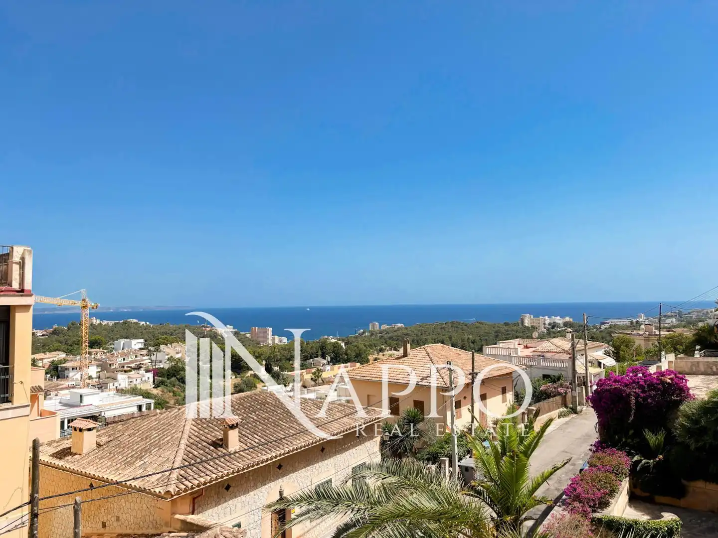 Vista exterior de Dúplex en venda en  Palma de Mallorca amb Aire condicionat, Terrassa i Traster