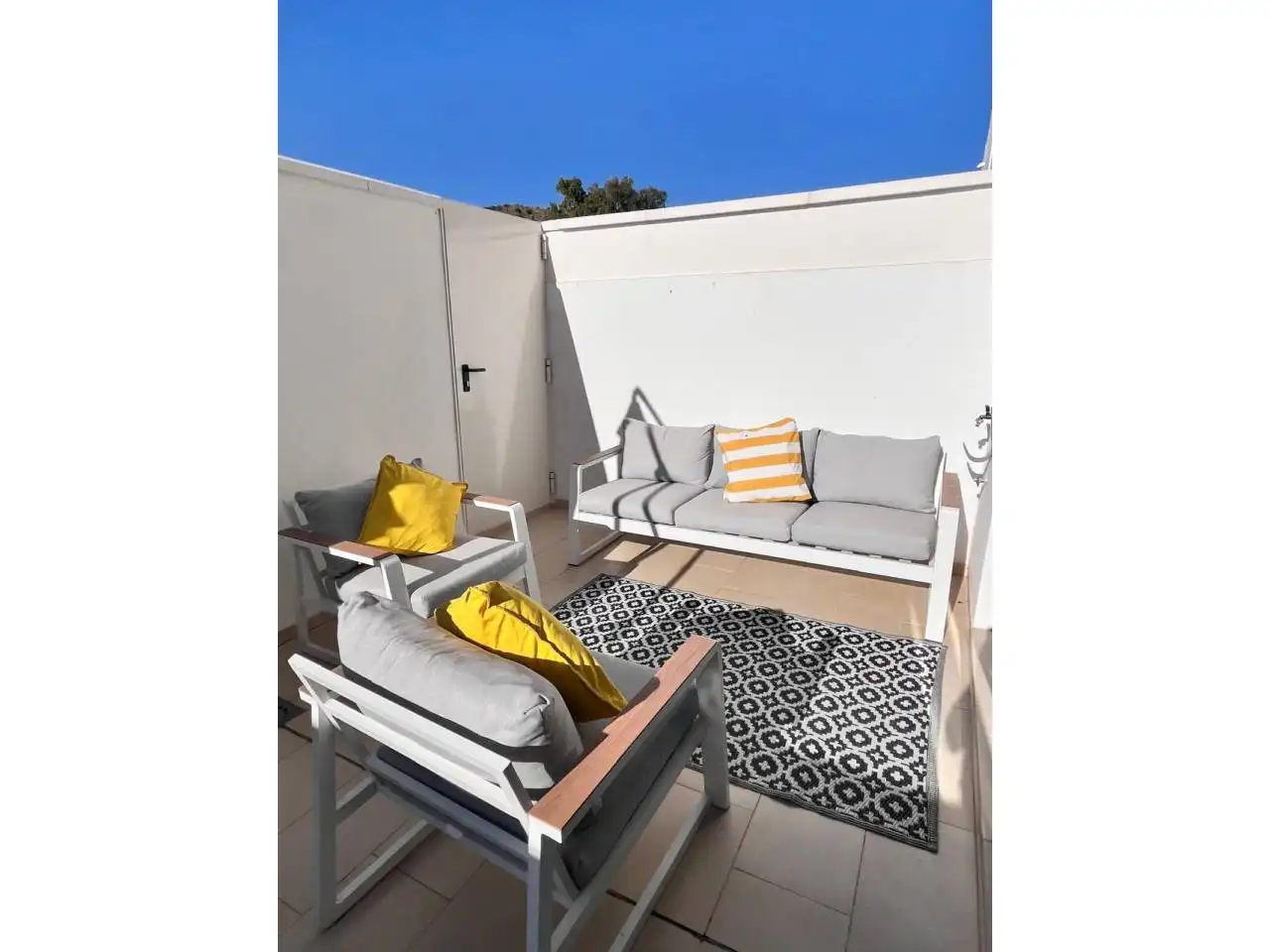 Terraza de Casa adosada de alquiler en Vélez-Málaga con Aire acondicionado, Terraza y Amueblado