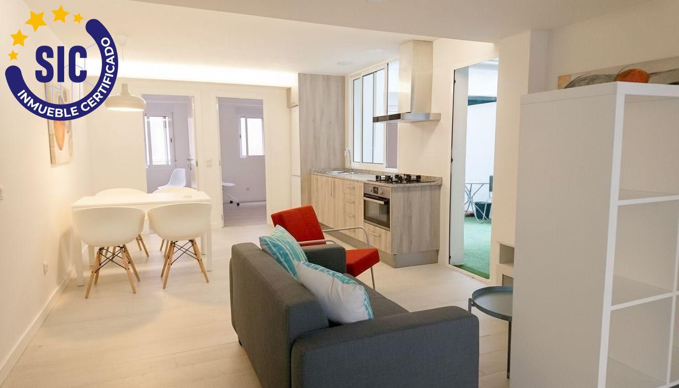 Living room of Flat for sale in  Valencia Capital  with Terrace