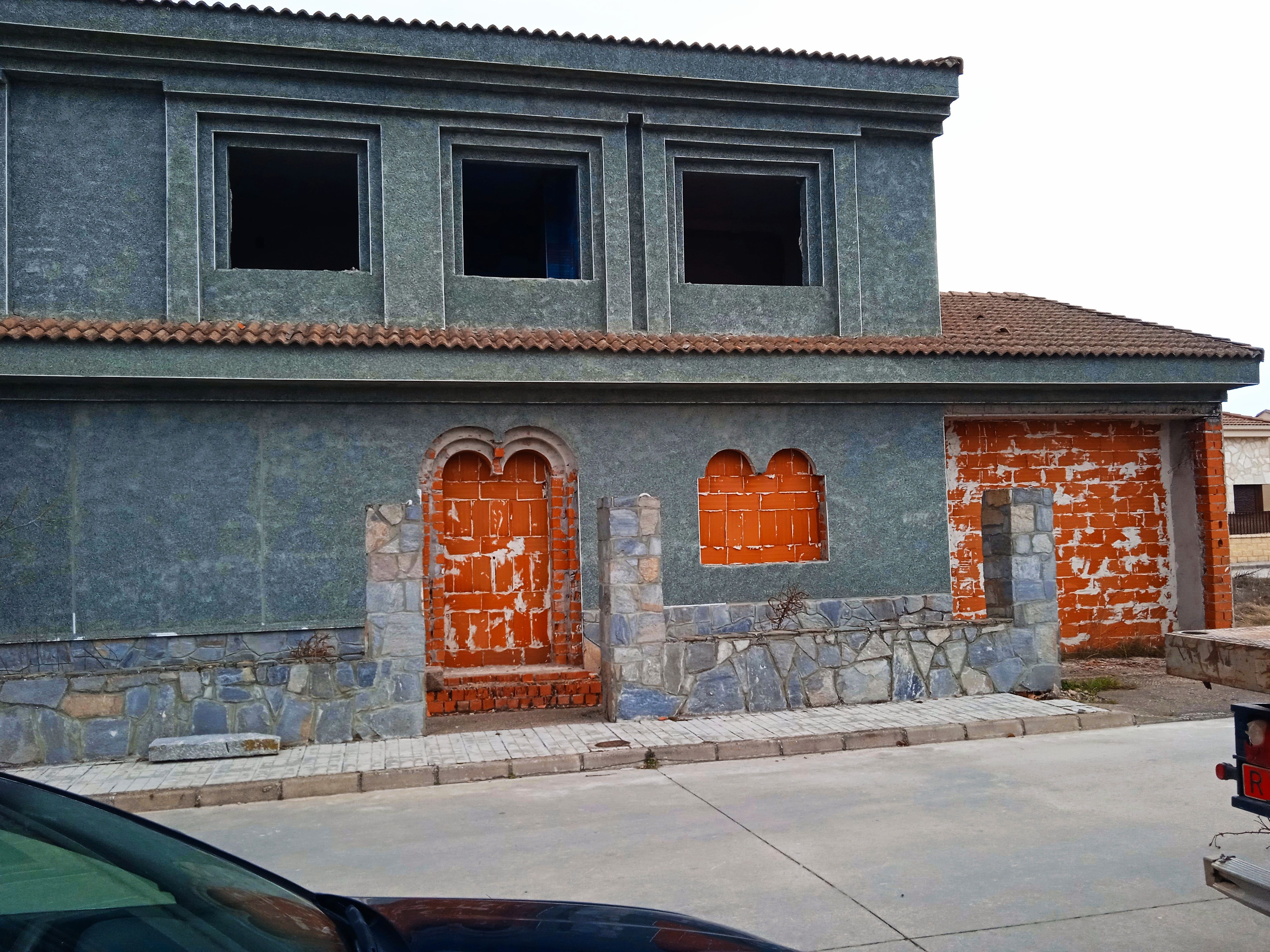 Exterior view of House or chalet for sale in Fuenterrebollo  with Heating, Private garden and Terrace