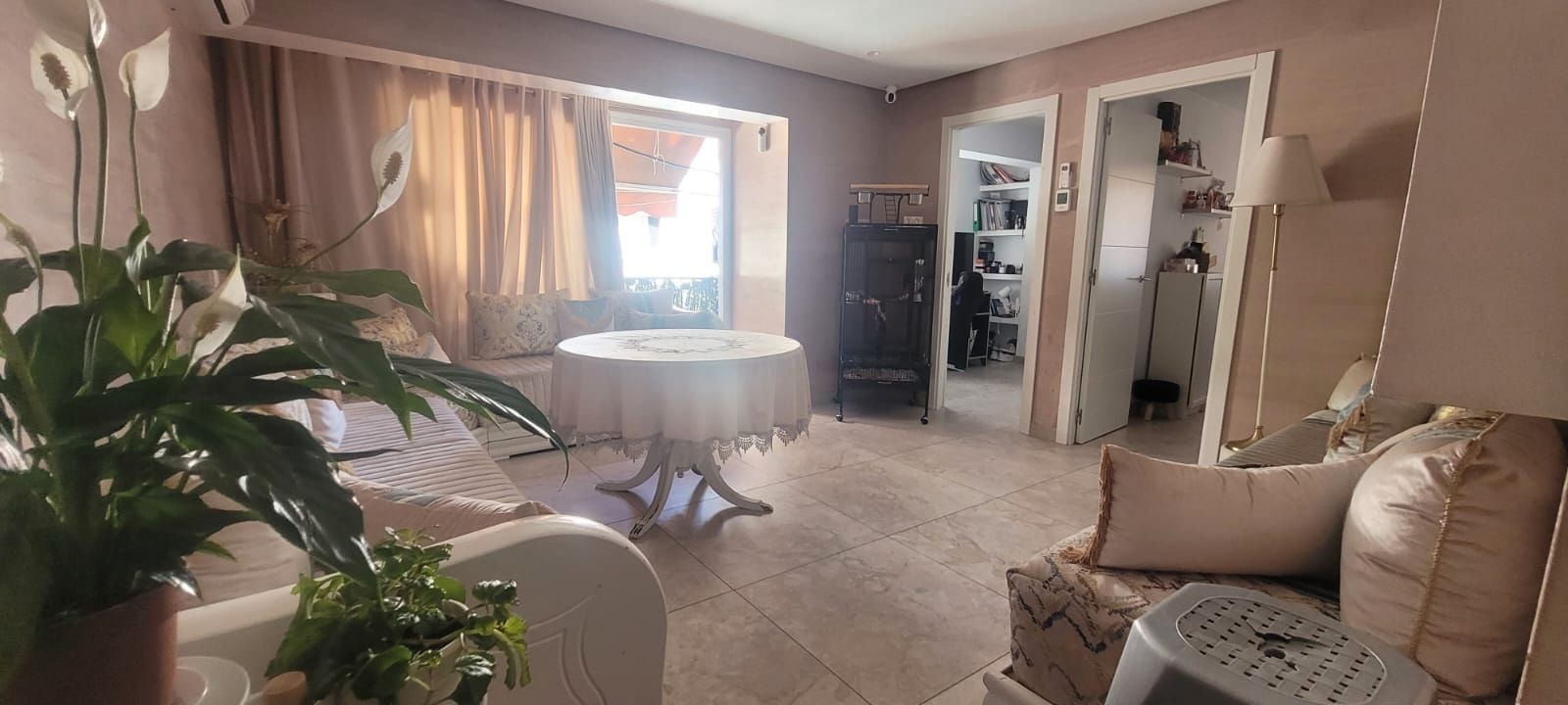 Sala de estar de Piso en venta en  Palma de Mallorca con Aire acondicionado y Balcón