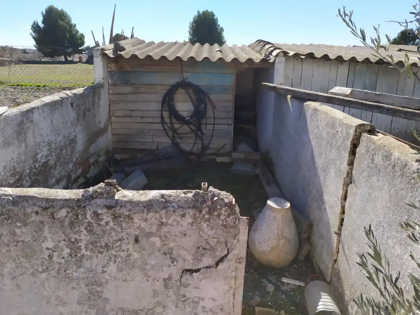 Vista exterior de Casa o chalet en venta en Tresjuncos con Piscina