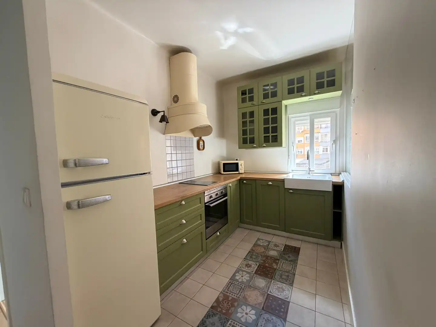 Kitchen of Flat for sale in Madrid  with Air Conditioner, Heating and Terrace