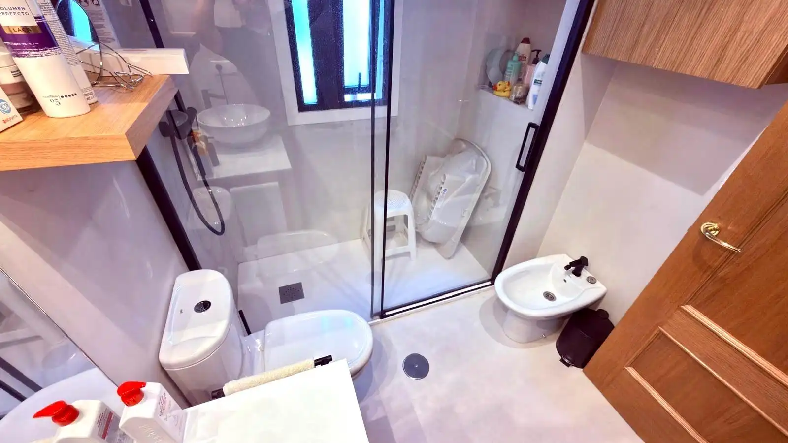 Baño de Dúplex en venta en Ourense Capital  con Aire acondicionado, Calefacción y Terraza