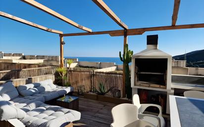 Terrasse von Einfamilien-Reihenhaus zum verkauf in Peñíscola / Peníscola mit Klimaanlage, Terrasse und Balkon