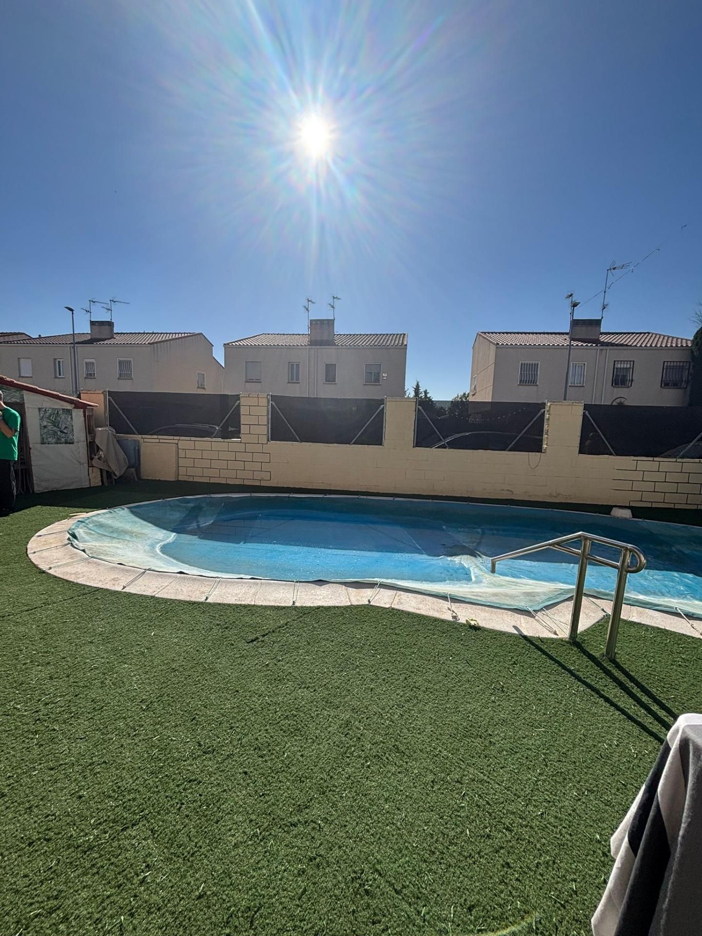 Swimming pool of House or chalet for sale in Camarenilla  with Air Conditioner and Swimming Pool