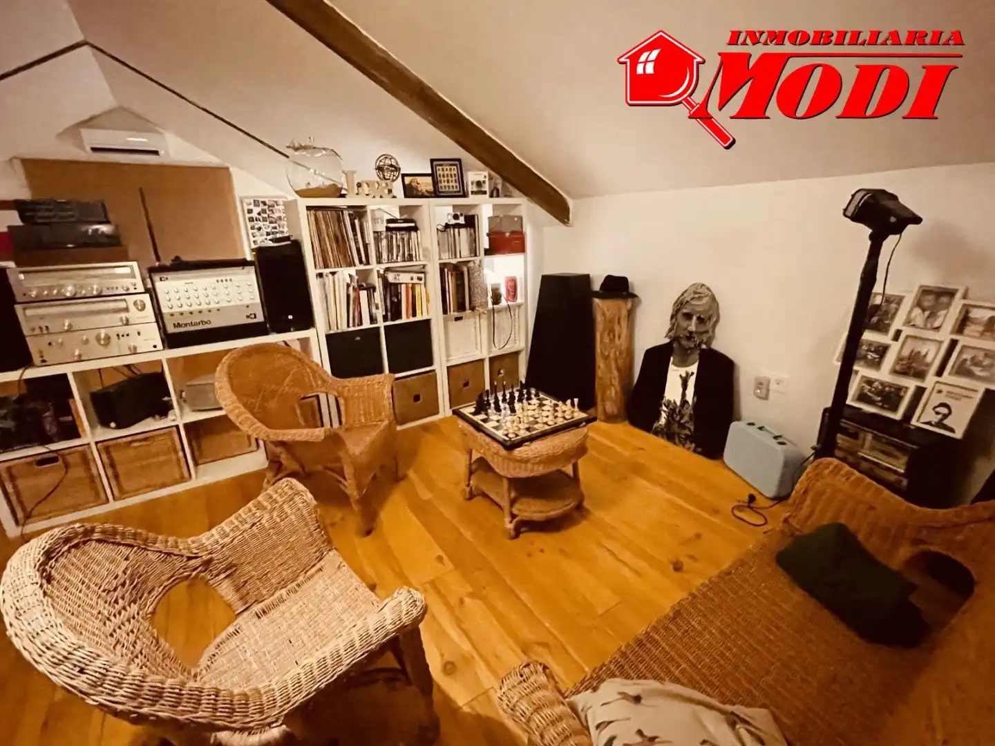 Wohnzimmer von Country house zum Verkauf in Santa Fe mit Klimaanlage, Heizung und Privatgarten