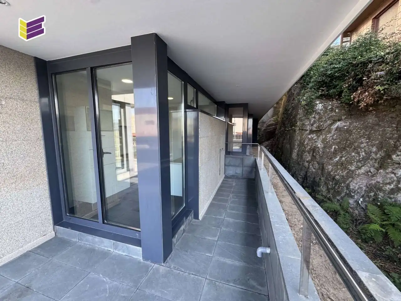 Vista exterior de Pis en venda en Baiona amb Terrassa, Traster i Balcó