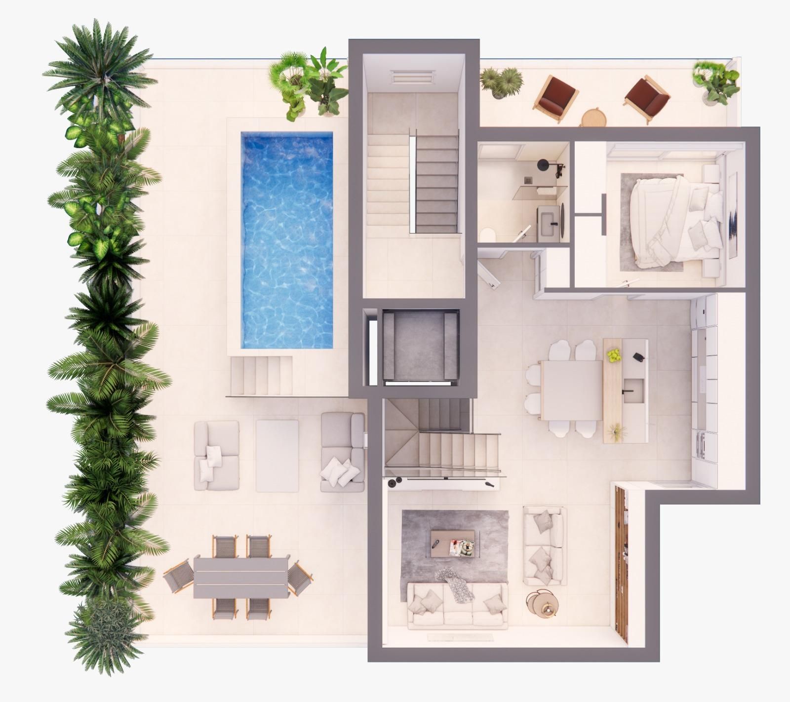 Attic for sale in Ses Salines  with Air Conditioner and Terrace