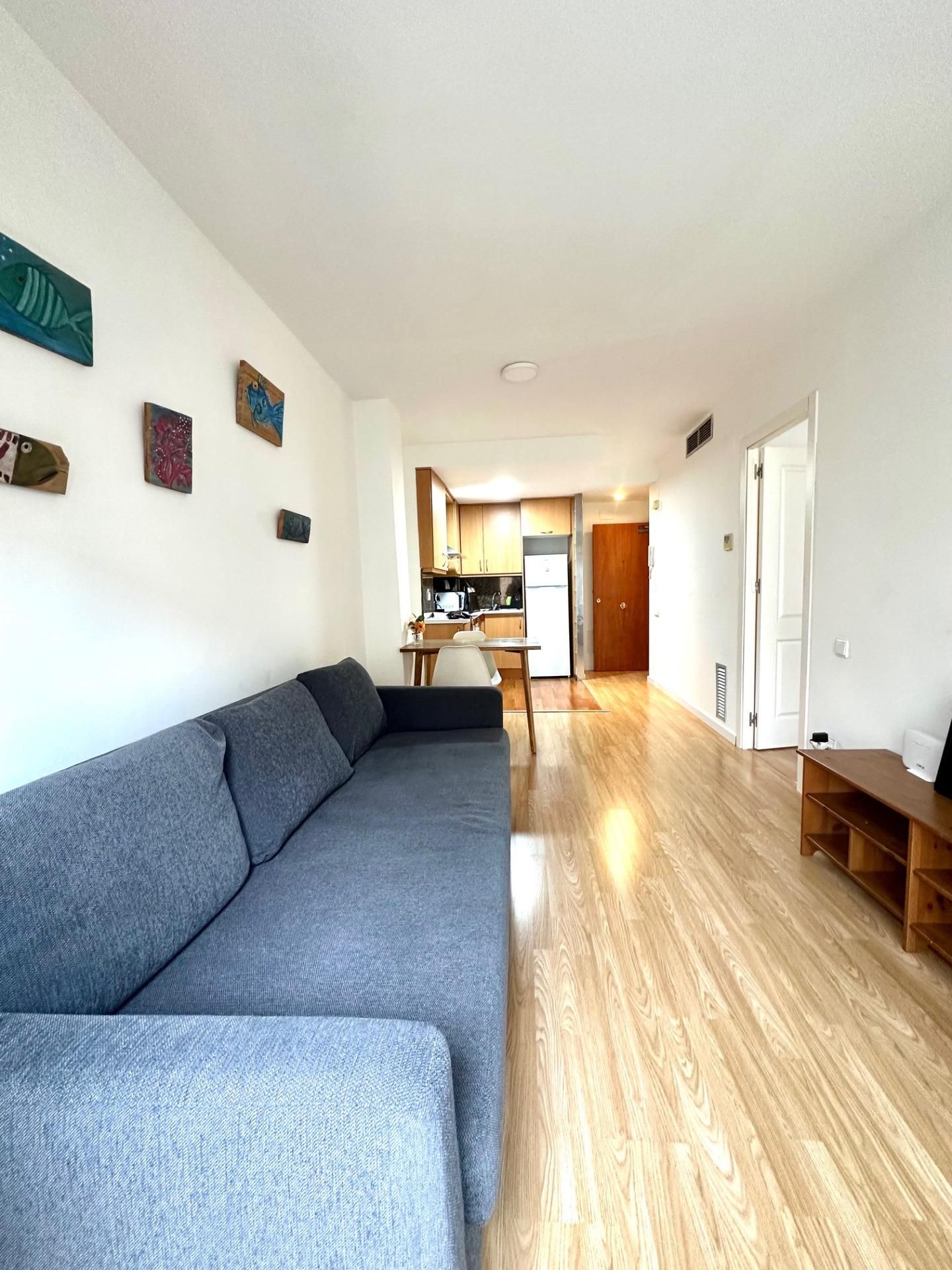 Living room of Apartment for sale in  Tarragona Capital  with Air Conditioner, Heating and Parquet flooring