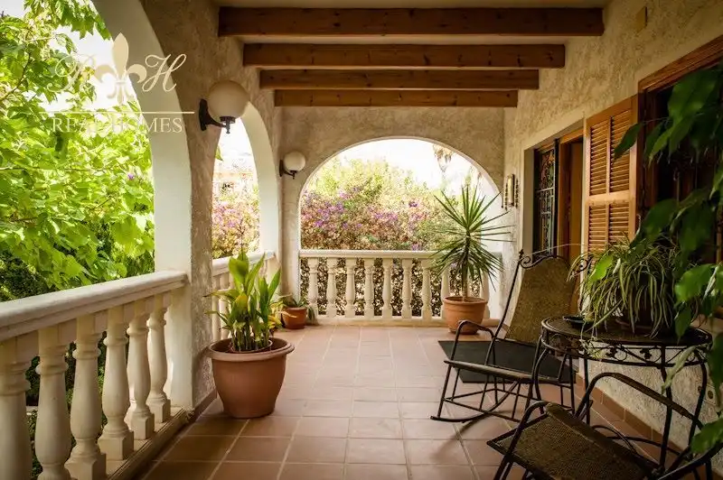 Terrace of Houses for sale in L'Alfàs del Pi  with Air Conditioner, Terrace and Swimming Pool