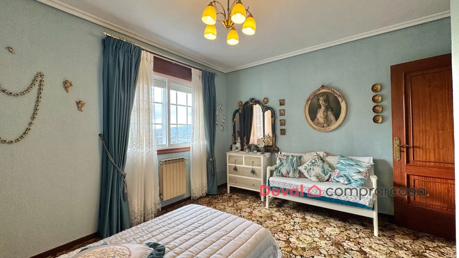 Bedroom of Houses for sale in Redondela  with Heating, Private garden and Jacuzzi
