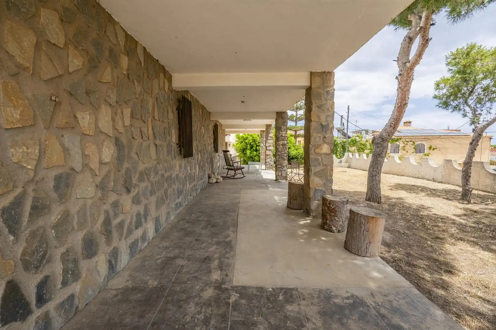 Terrassa de Casa o xalet en venda en Cartagena