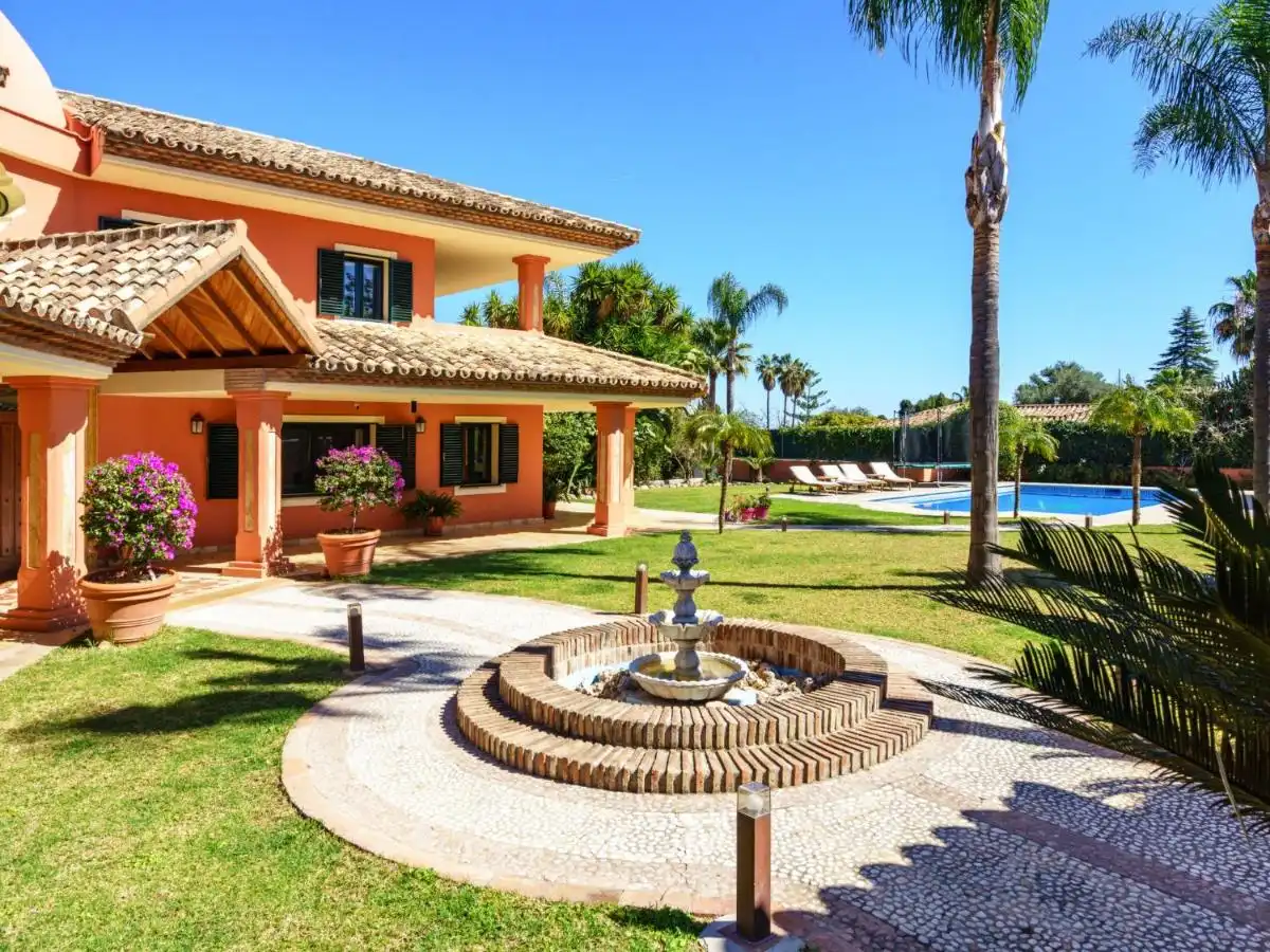 Garden of Houses for rent in Marbella  with Air Conditioner, Heating and Private garden