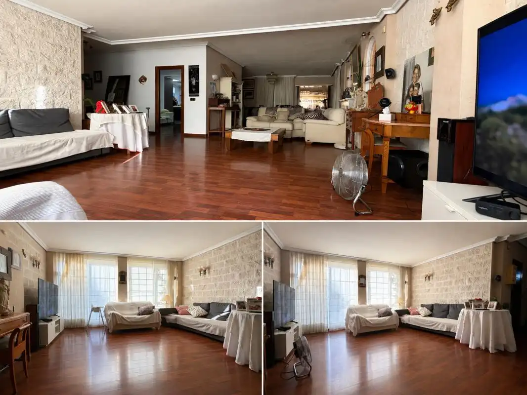 Sala d'estar de Casa o xalet en venda en Las Torres de Cotillas amb Aire condicionat, Calefacció i Terrassa
