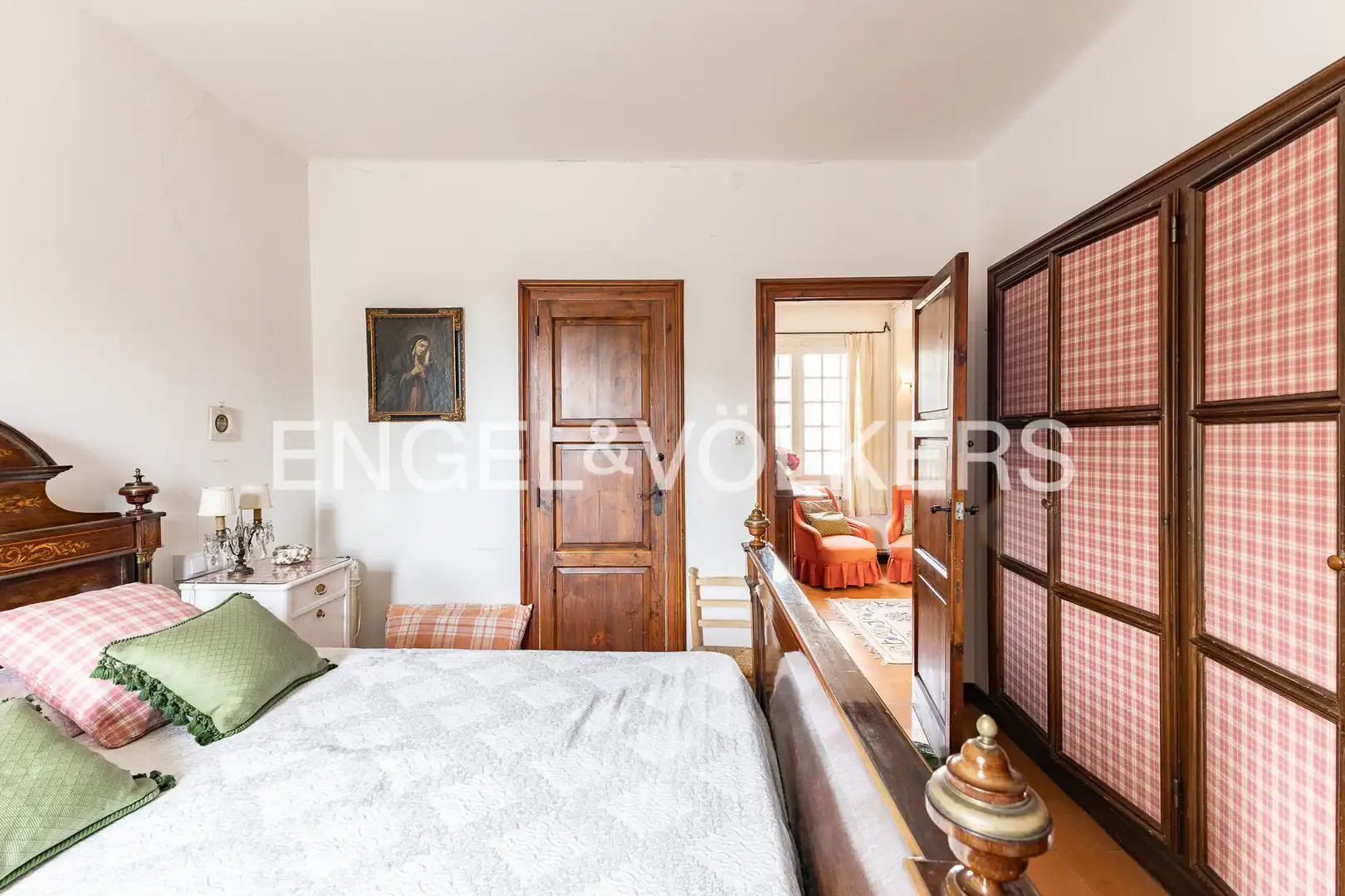 Schlafzimmer von Country house zum Verkauf in Mataró mit Heizung, Privatgarten und Terrasse