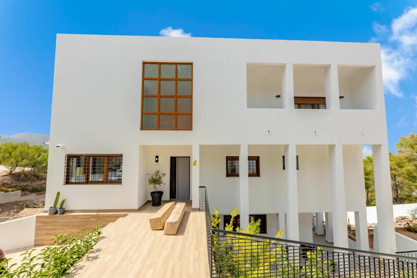 Vista exterior de Casa o chalet en venta en Segart con Piscina comunitaria