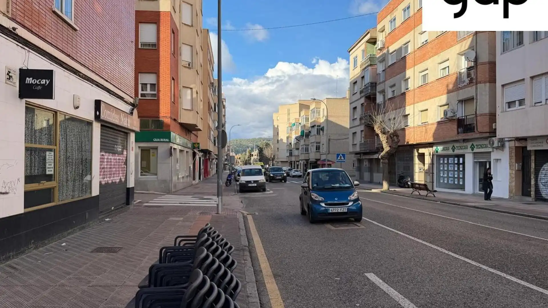 Exterior view of Flat for sale in Cuenca Capital  with Heating, Terrace and Furnished