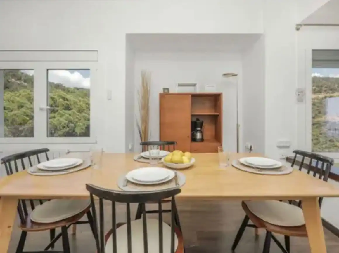 Esszimmer von Wohnungen zum Verkauf in Tossa de Mar mit Klimaanlage, Heizung und Parkett