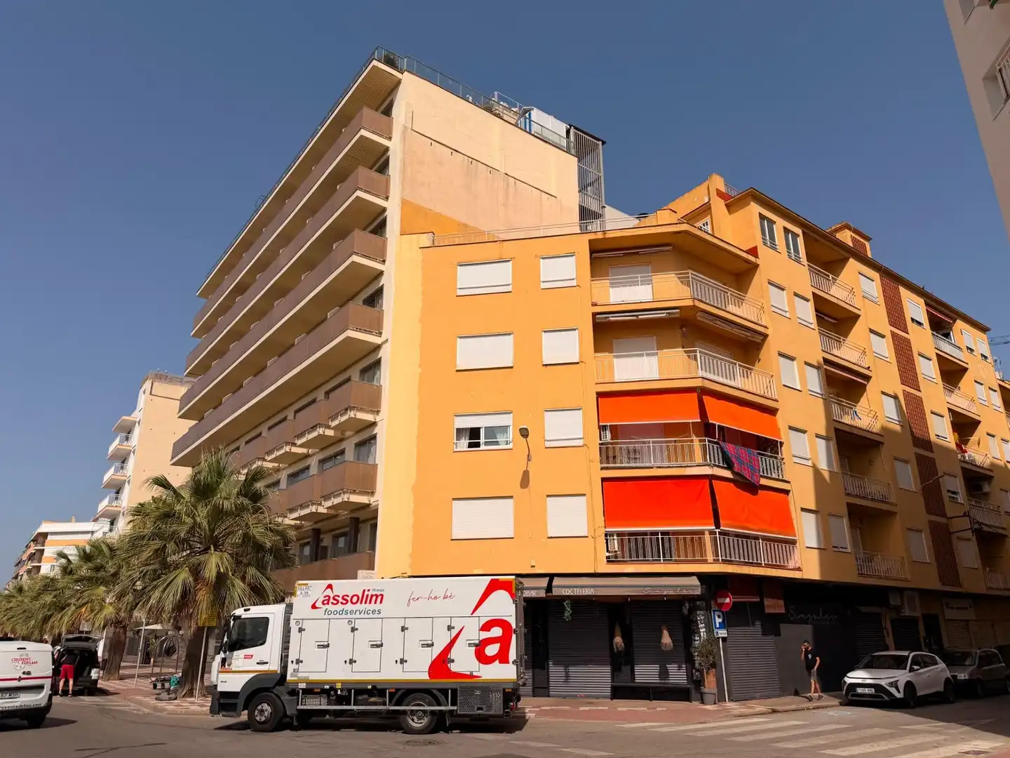 Vista exterior de Piso en venta en Pineda de Mar con Balcón