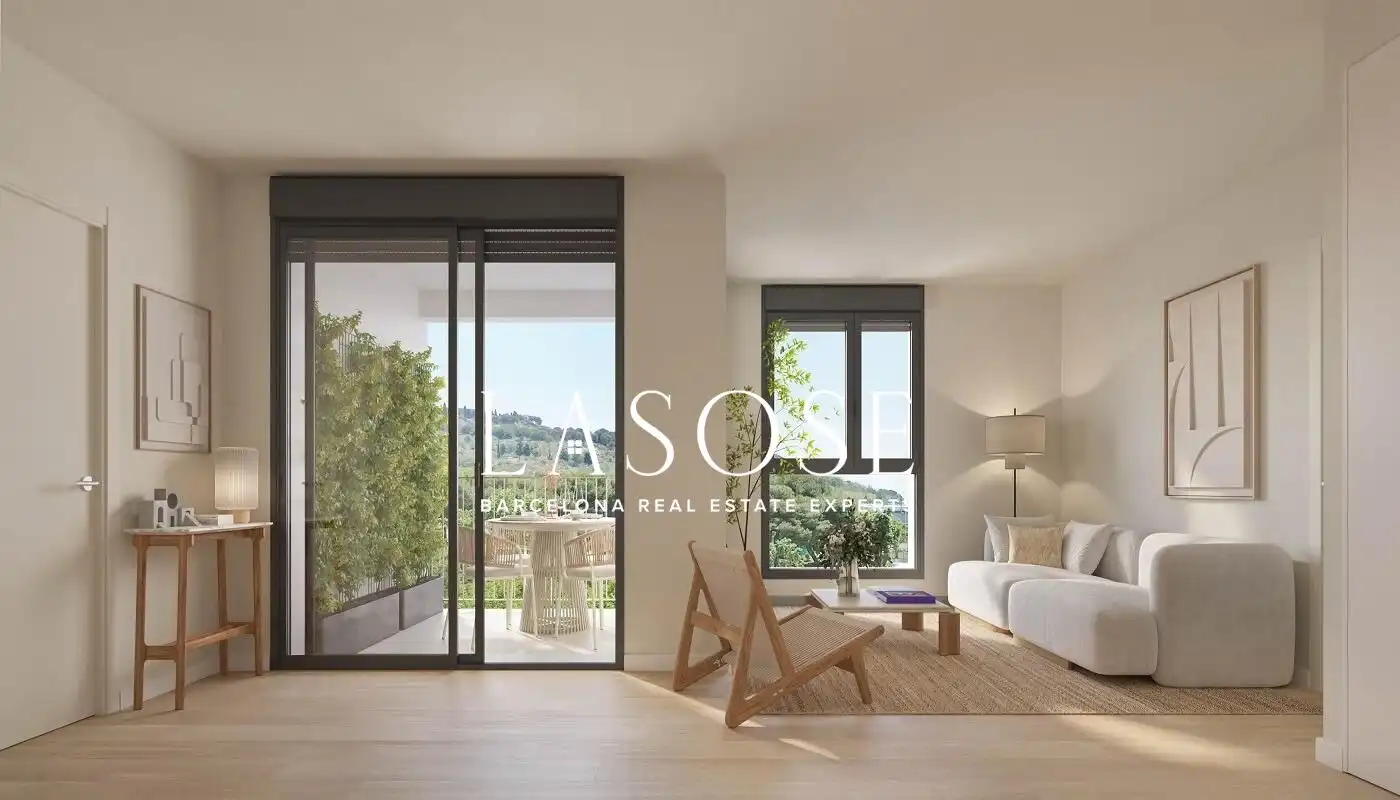 Habitación de Piso en venta en Barcelona con Aire acondicionado, Jardín privado y Balcón