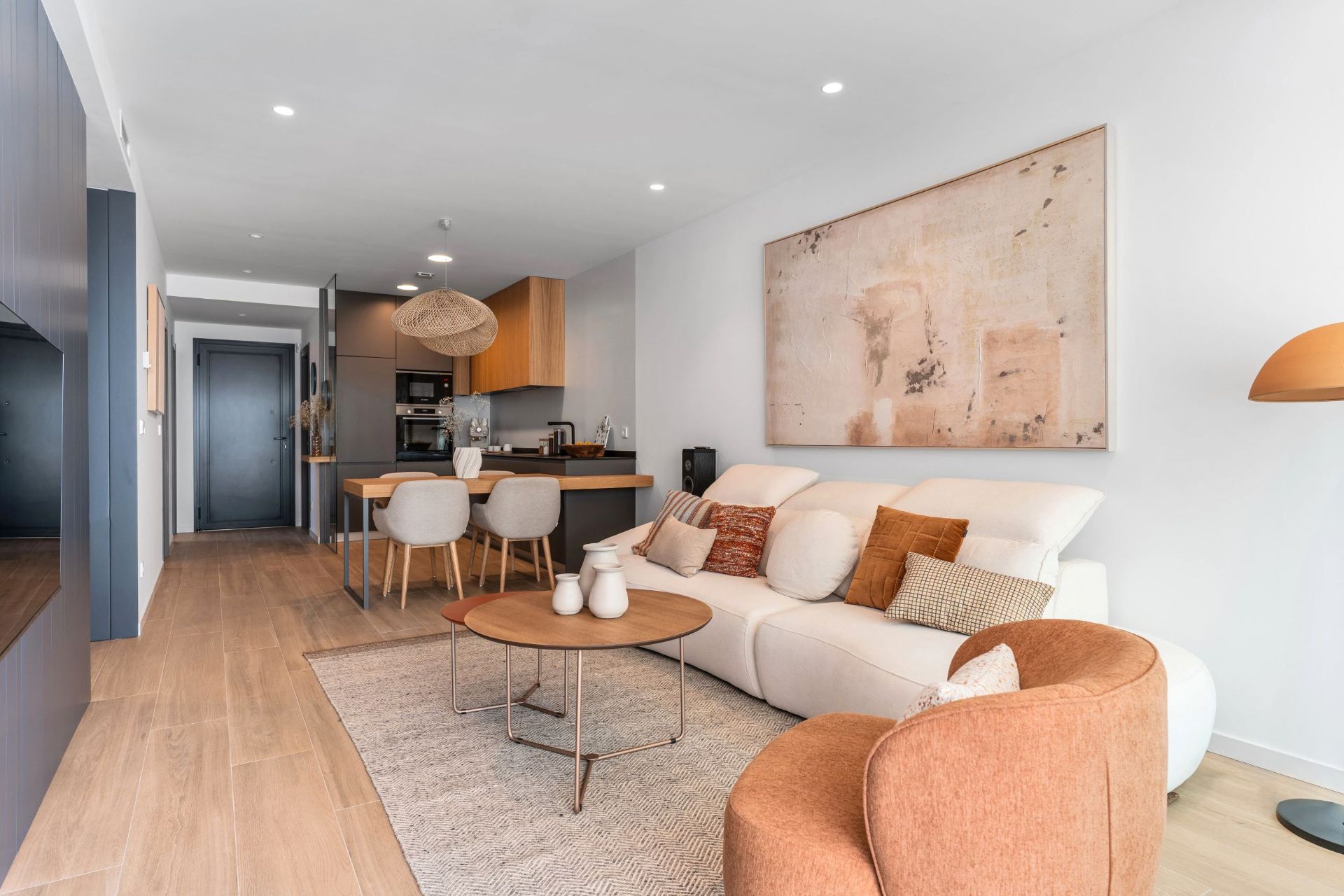 Living room of Attic for sale in Benitachell / El Poble Nou de Benitatxell  with Air Conditioner, Heating and Terrace