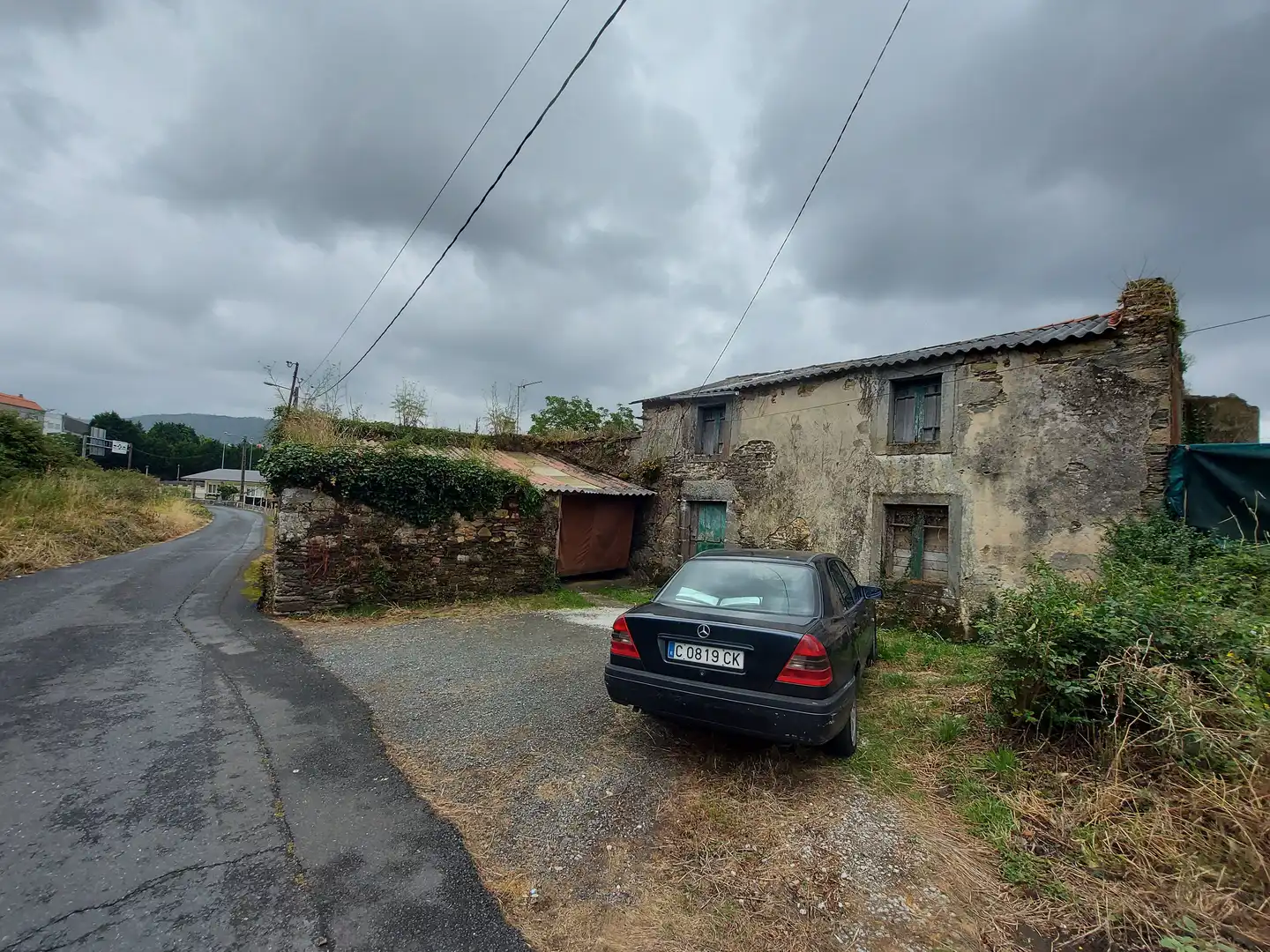 Exterior view of Houses for sale in Narón  with Private garden