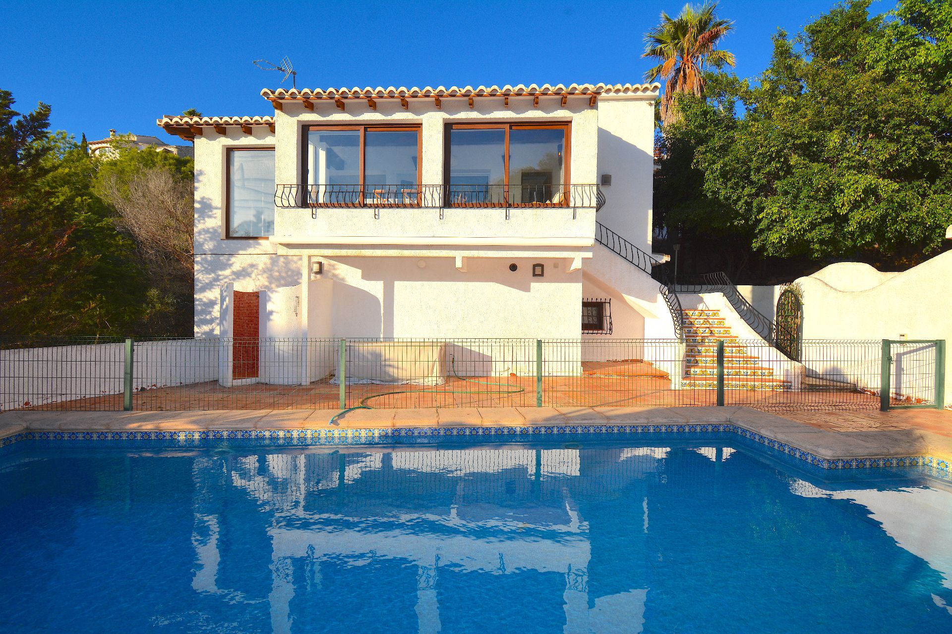 Piscina de Casa o xalet en venda en Benitachell / El Poble Nou de Benitatxell amb Aire condicionat, Calefacció i Jardí privat